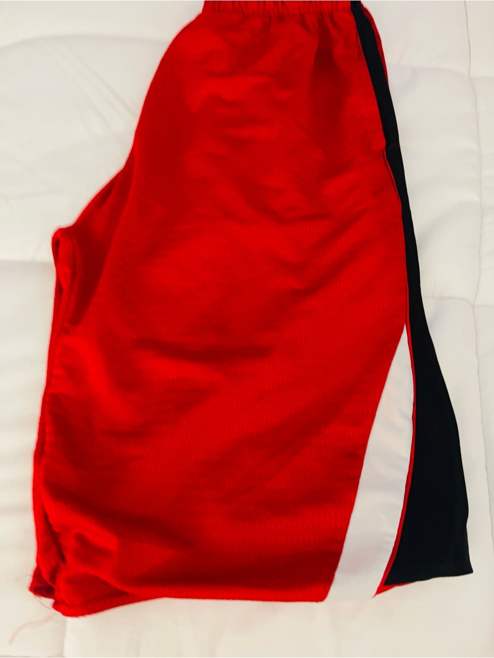 Red Men’s Athletic Shorts - Lightweight Performance